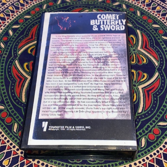 Rare Kung-Fu movie Comet, Butterfly, & Sword VHS. - Picture 6 of 16